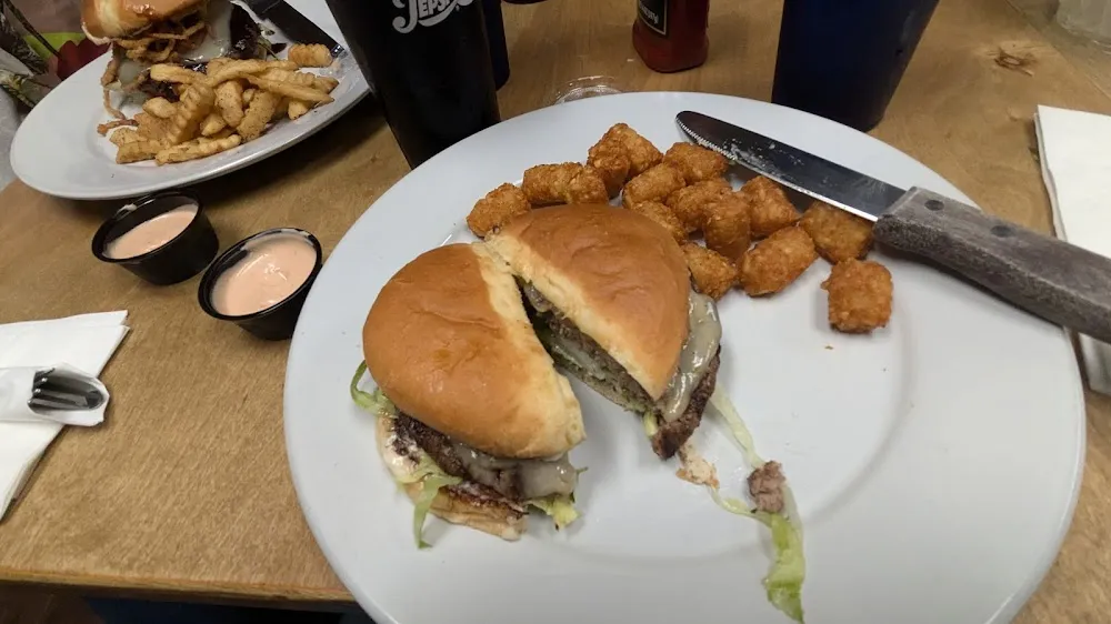 Mushroom Swiss Burger